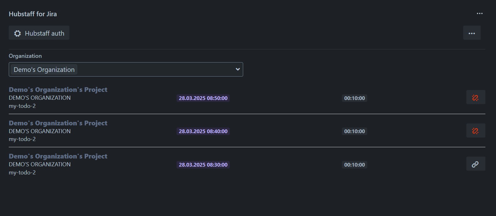 Approve Hubstaff Integration